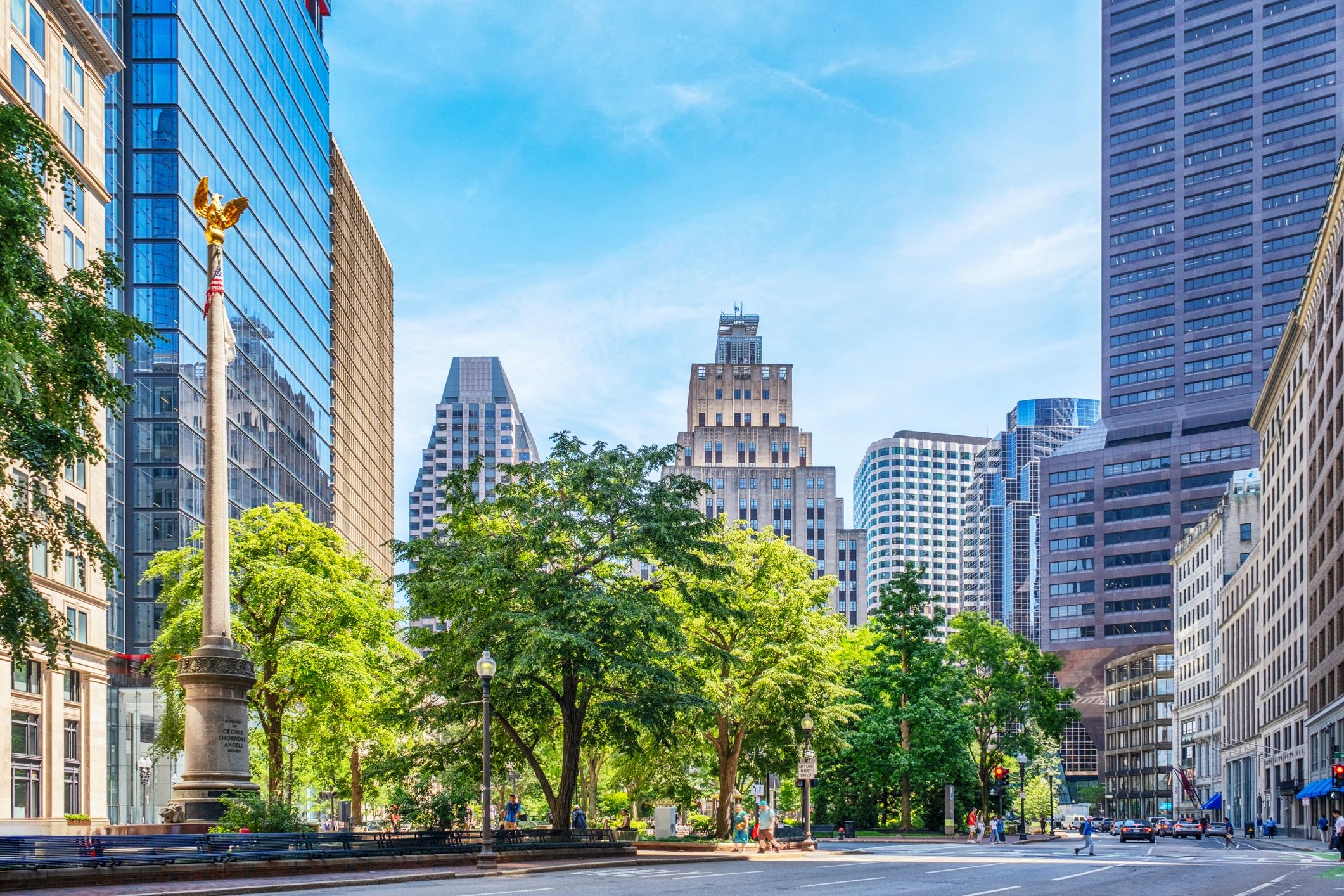 Boston, Massachusetts streetscape
